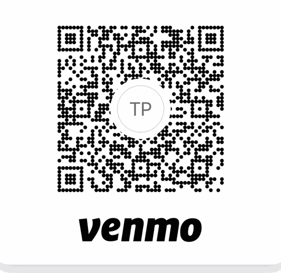 Venmo payment QR code for @timothy-moses1